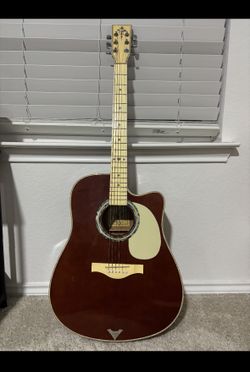 Esteban vintage legacy acoustic/electric guitar