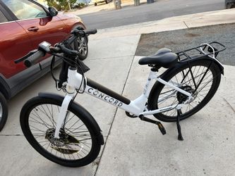 Concord White E-bike For Adults
