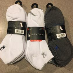 NWT Spyder Men’s Low Cut Socks 15 Pairs