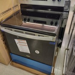 WHIRLPOOL ELECTRIC STAINLESS STEEL STOVE 220V INZ0