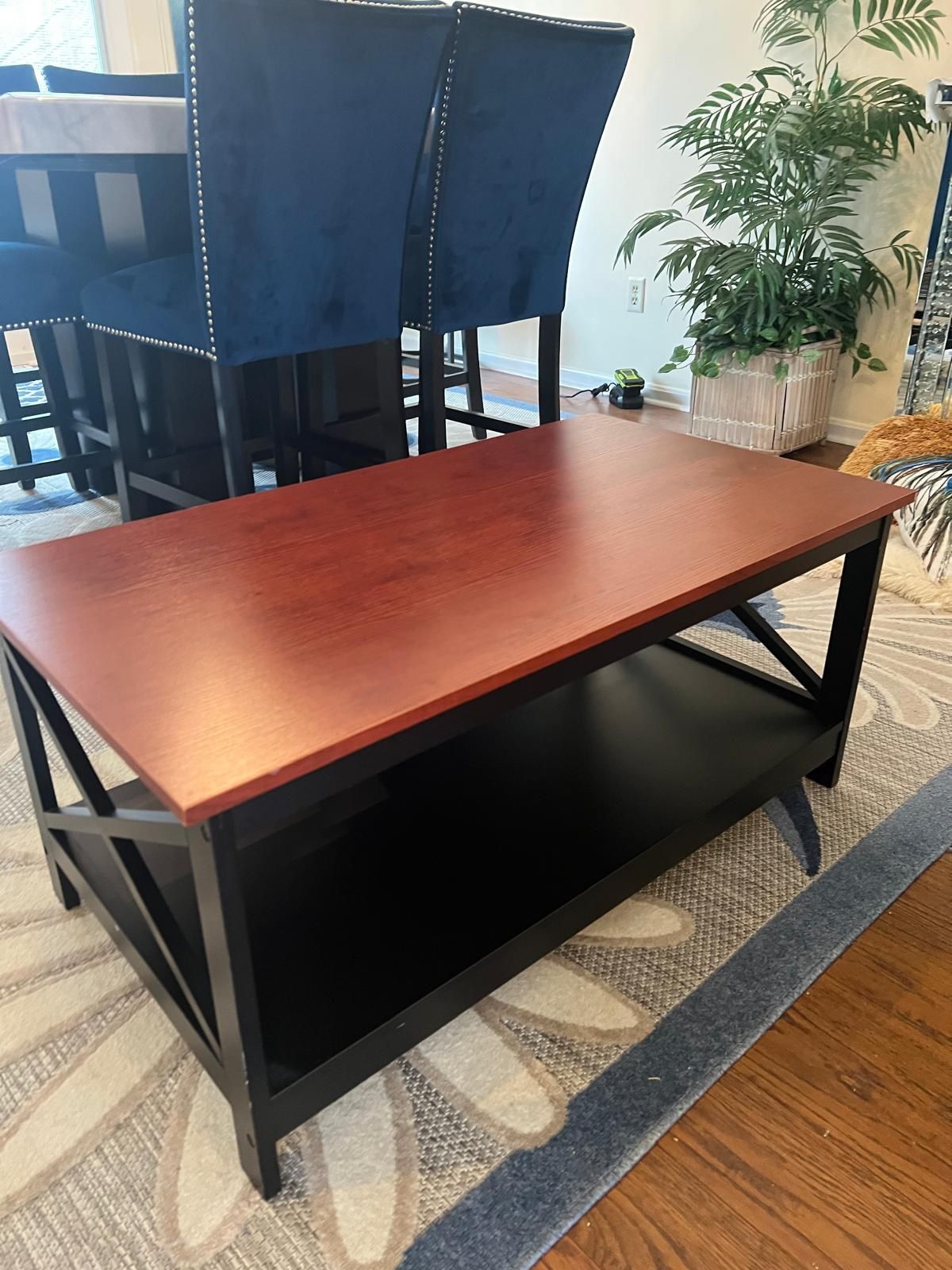 Coffee Table With Shelf 