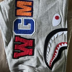 Grey Bape Hoodie 