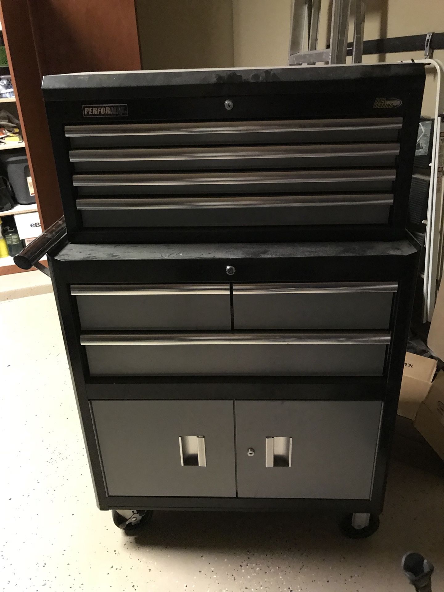 Performax Tool Chest Cabinet Combo