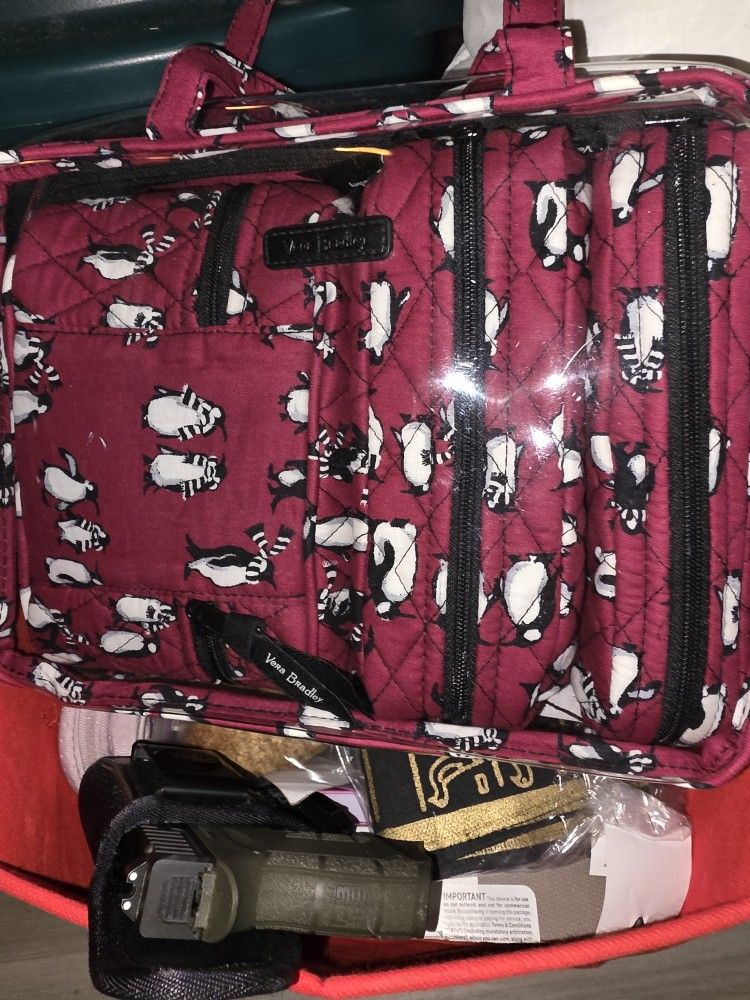 Vera Bradley Cosmetic Bag Set