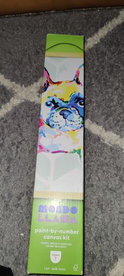 Paint By Numbers Bulldog Brand New 