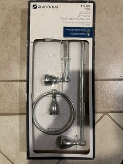Glacier Bay 3 Piece Bath Set $10