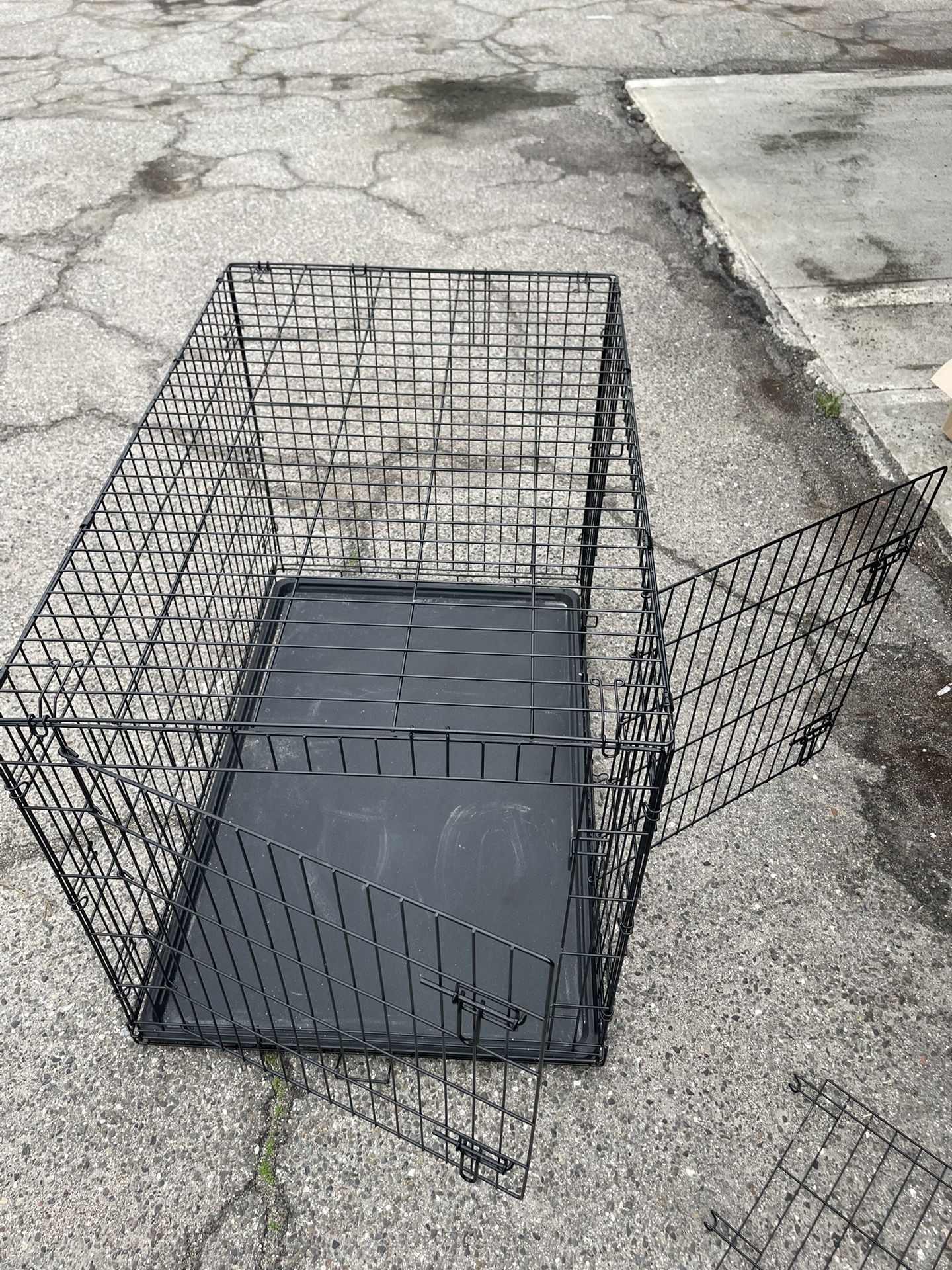 Large Collapsible Dog Crate For Dogs Or Cats