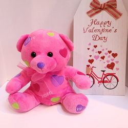 Valentine's Bear And Sign
