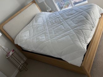 Queen Bed Frame and Mattress Living Spaces