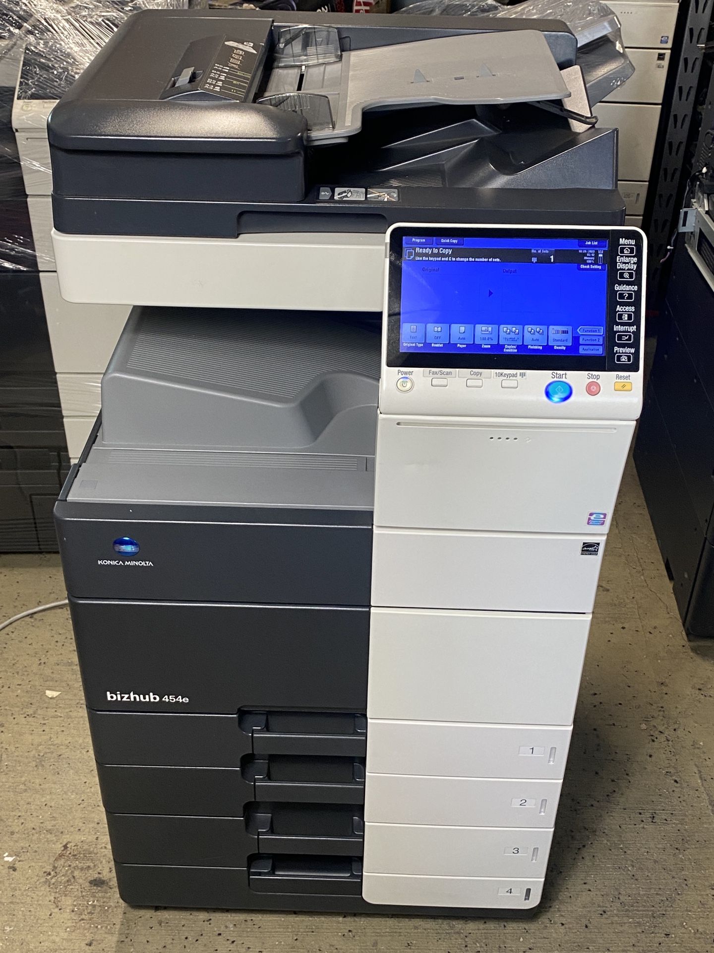 Copier machine konica 454e