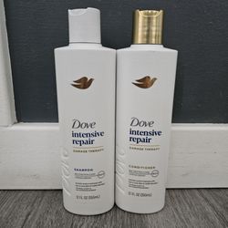 Dove Intensive Repair Shampoo And Conditioner Hair Care