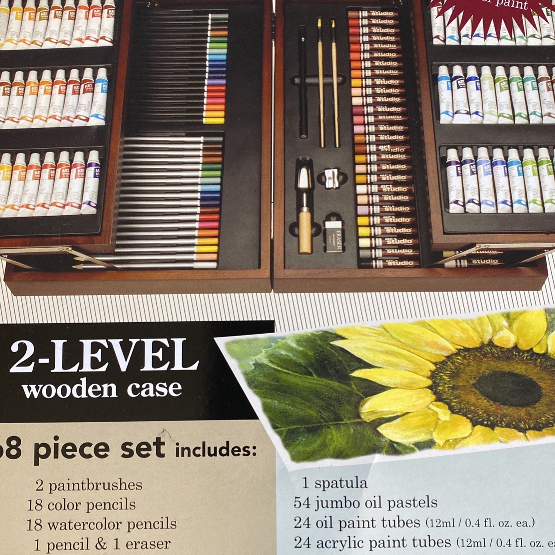 ART STUDIO any Battat - 168 Piece Set Includes 72 Tubes Of Paint