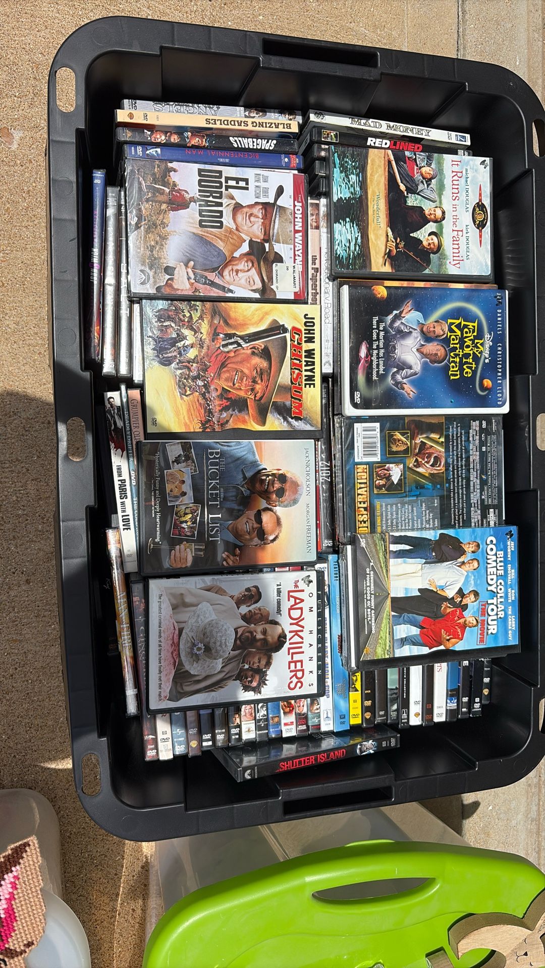 Tote Full Of DVD’s