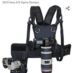 Nicama Dual Shoulder Camera Strap for Two-Cameras