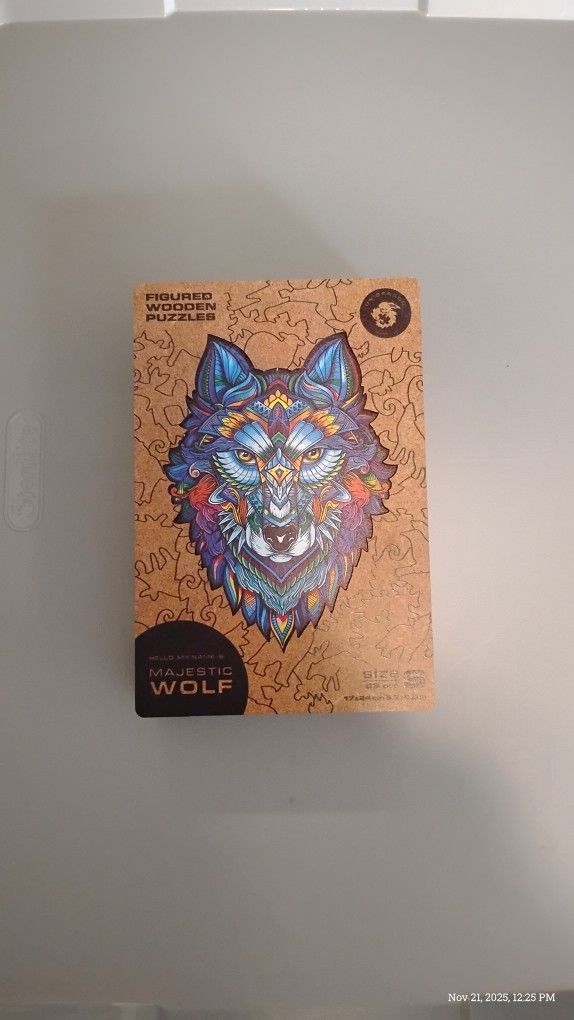 Majestic Wolf Puzzle 