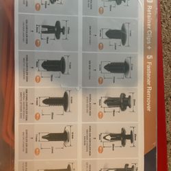 240pc Bumper Retainer Clips Ruivets Car Plastic Rivets Fasteners for Toyota Honda