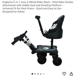 Universal stroller attachment