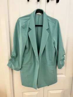 Maurices Aqua Blazer XL