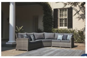 Brand New Ashley Furniture Patio Sectional Retails At Over $2500