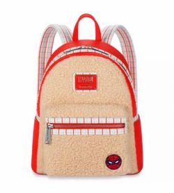 Loungefly Marvel Spider-Man Sherpa Mini Backpack