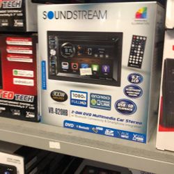 Soundstream Double Din Bluetooth Stereo