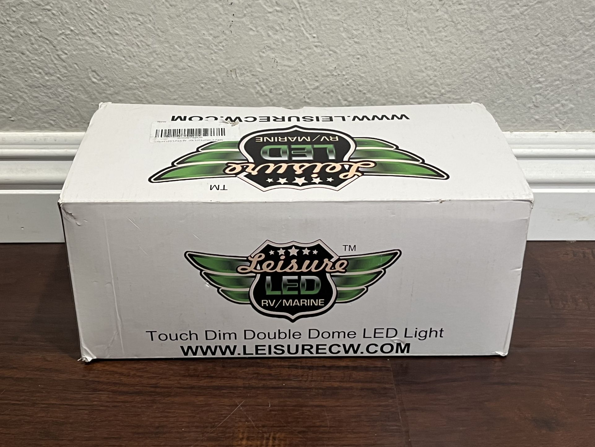 Leisure RV-Marine Touch Dim Double Dome LED Light 5-Pack