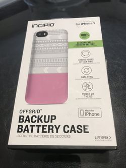 INCIPIO BATTERY CASE FOR IPHONE 5