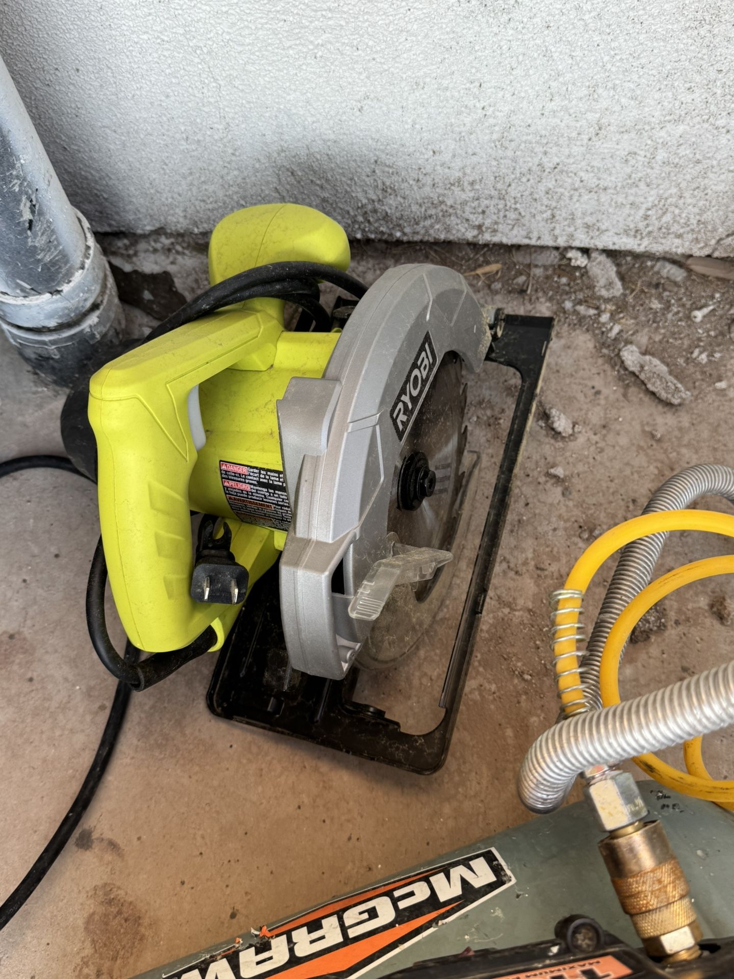 Circular Saw Nail Gun And Everything You See In The Pictures