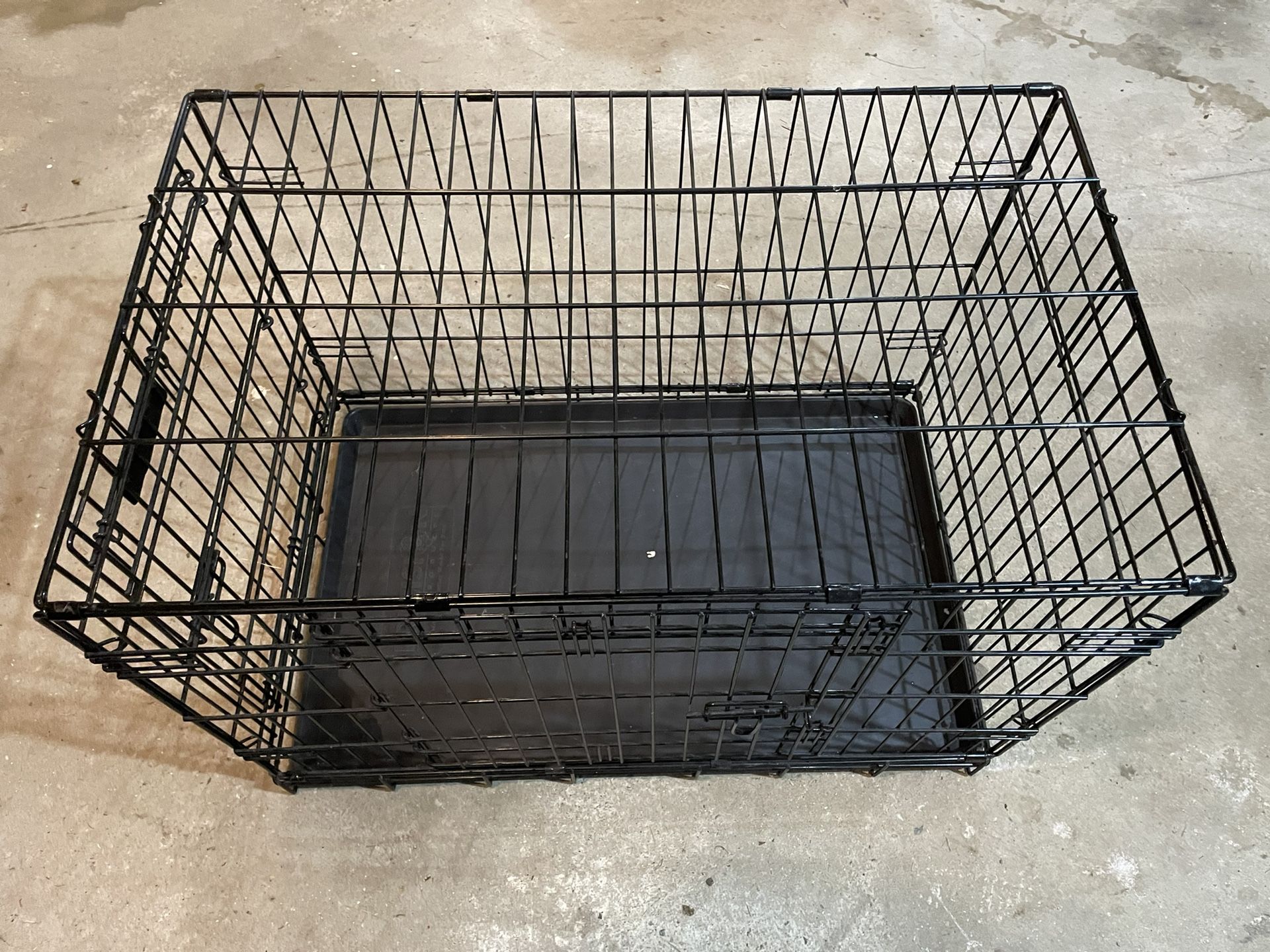Two Door Dog Crate Kennel