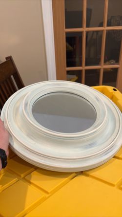 Port Hole Glass Mirror