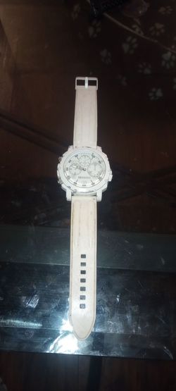 Hennessey White Chronograph Watch