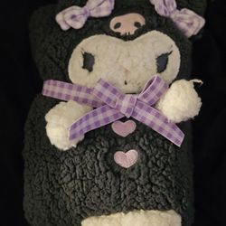 Kuromi Fluffy Blanket 