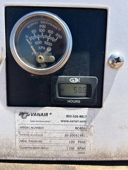 Vanair RC40-L Mobile Air Compressor
