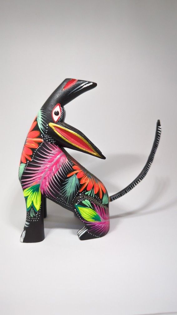 Coyote Art (Handpainted Wood)