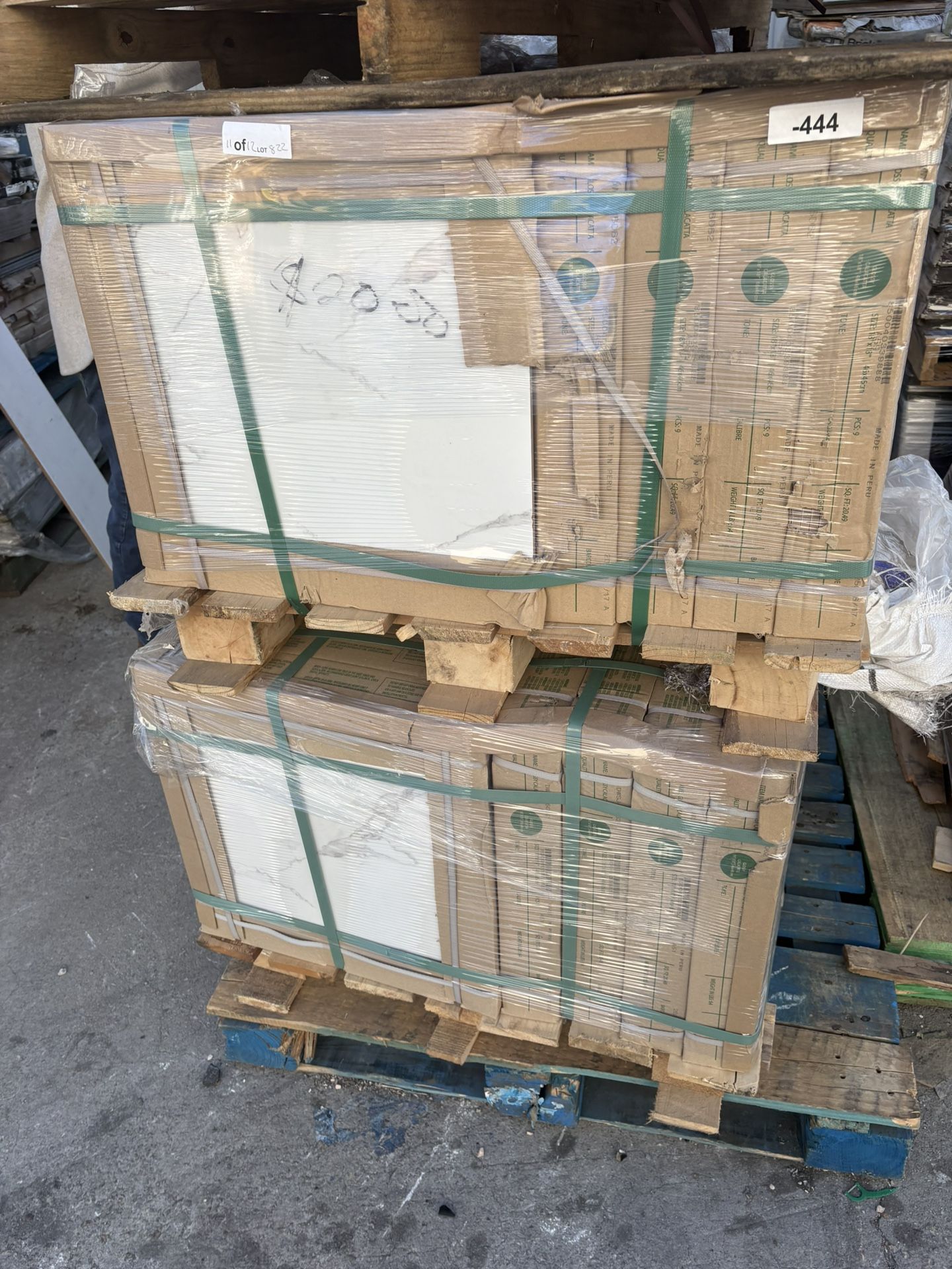 Porcelain & Ceramic floor and wall tiles $18-$35 per box.