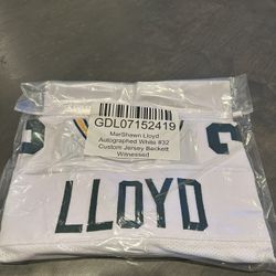 Green Bay Packers Marshawn Lloyd Auto Jersey 