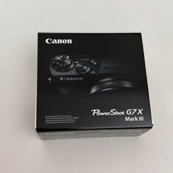 Canon G7X Mark III Digital Camera (Silver)