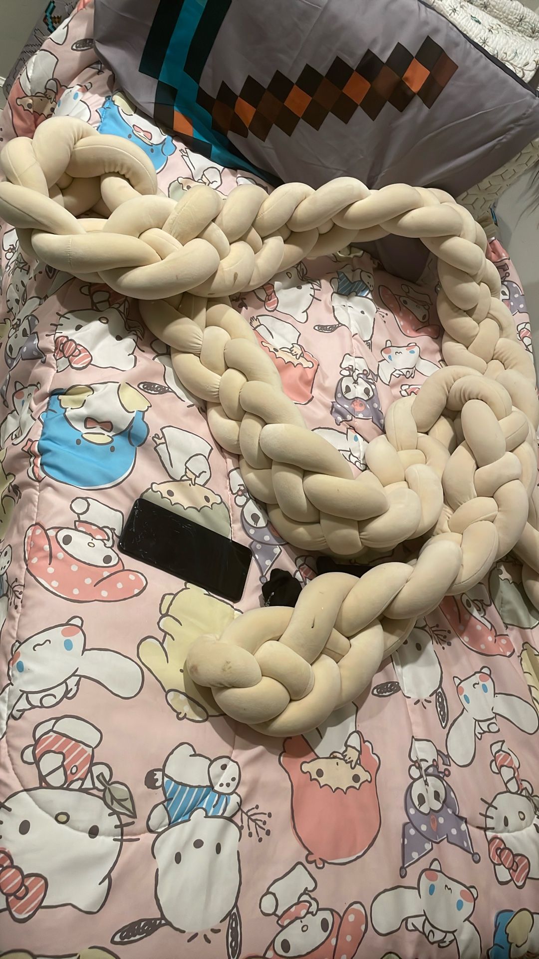 Crib Bumper Pillow