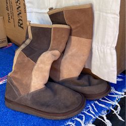 Bandolino Fur Boots, Size 7.5-8