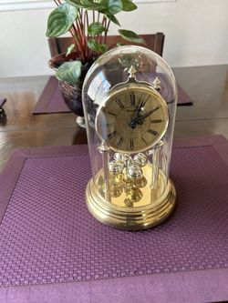 Westclox Fireplace/Mantel / Desk Clock 