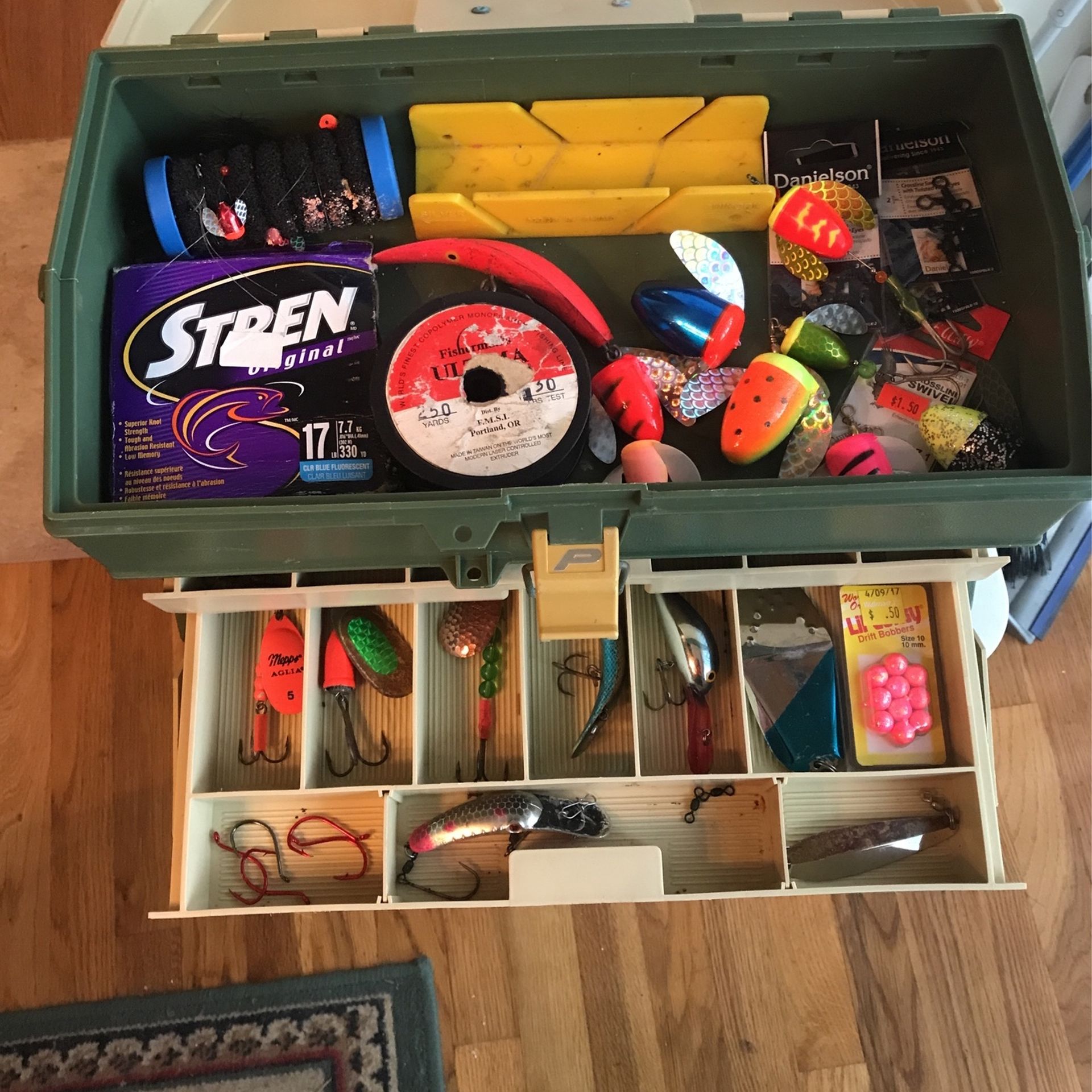 Plano 707 Tackle Box And Fishing Gear