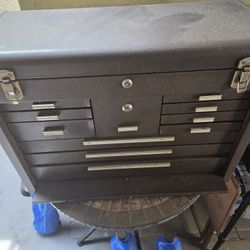 Machinist Tool Boxes And Tools 