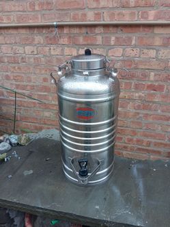 Vintage Aervoid 5 gal Stainless steel thermal Beverage Dispenser mod 804
