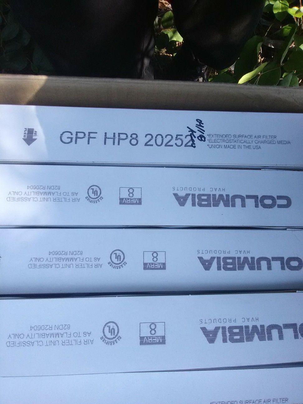 Columbia hvac 2024 merv 8