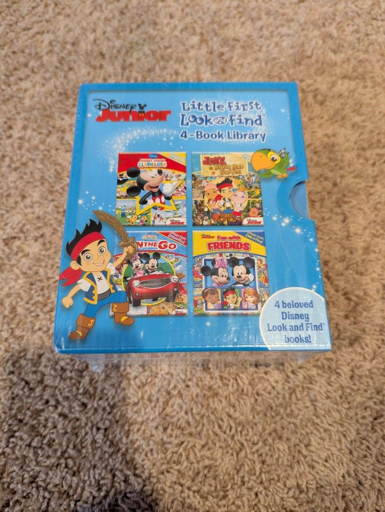 NEW Little First Look And Find Books Box Set