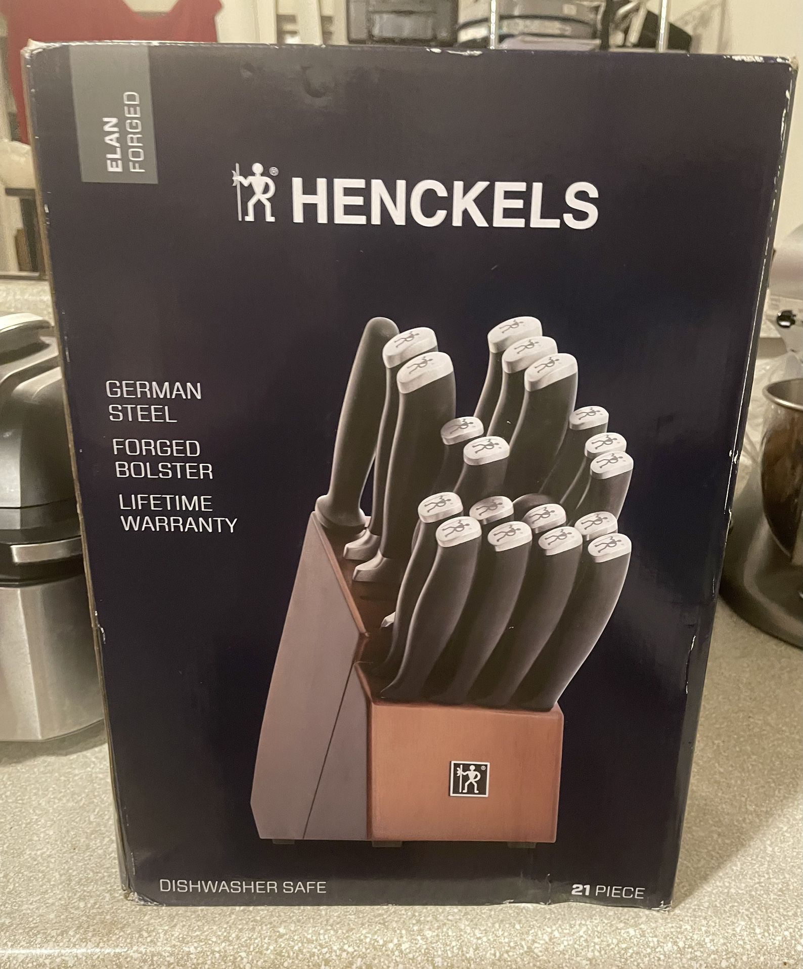 Henckels International, Elan Forged 14 Piece Set With Self-Sharpening Block;  Brand New Still In Box for Sale in Los Angeles, CA - OfferUp