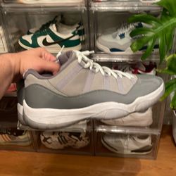 Jordan 11 lows cool greys