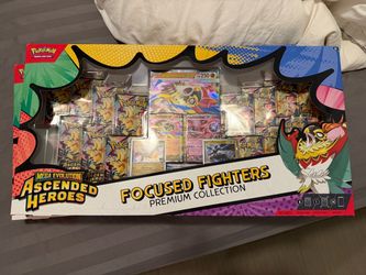 Pokemon Ascended Heroes Focused Fighters Premium Collection Sam’s Club