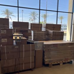 Bbq Island Stainless Steel Doors, Drawers And Side Burners For Less 