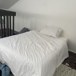 Full Size Mattress and Box Frame (both Costco)